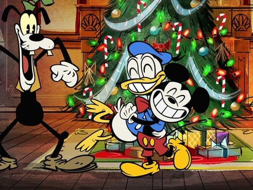 Preparing Mickey For Christmas Match 3